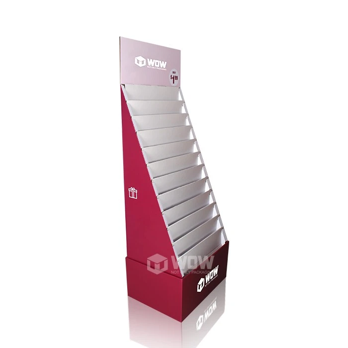 Greeting card display rack