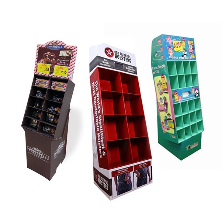 Custom POS POP Cardboard Display Stands